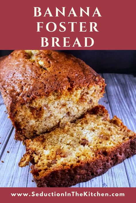 Banana Foster Bread, Award Winning Banana Bread Recipe, Caramel Banana Bread, Banana Foster Recipe, Almond Paste Recipes, The Best Banana Bread Recipe, Banana Foster, Best Banana Bread Recipe, The Best Banana Bread