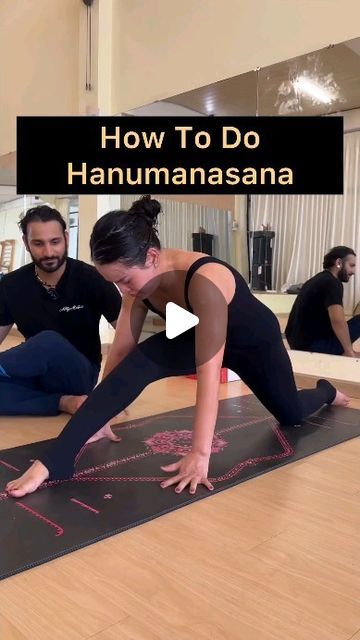 Yogis Media | Practices & Tutorials on Instagram: "How to Do Hanumanasana 👏🏻
.
by @raturi2385
.
.
#yogateacher #instagram #hanuman #trending" Yoga Sequences, June 1, Yoga Teacher, Yoga, Media, On Instagram, Quick Saves, Instagram