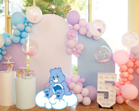 Care Bears Big Decor Backdrops, Cutout Decor Care Bears printable, Care Bears Baby Shower, Birthday Party, Digital Download Care Bears Birthday Party, Care Bear Party, Care Bear Birthday, Party Streamers, Shower Bebe, My Son Birthday, Baby Bear Baby Shower, Mario And Luigi, Sons Birthday