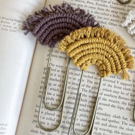 Order our best selling macrame book marks❤️🧿 . . . DM TO GET ONE FOR YOURSELF 🙌 #macrame #macramé #art #ghh #bookmarks #macramebook marks Macrame Book Mark, Macrame Design, Get One, Are You The One, Macrame, Book Art, Weaving, Books, Gifts