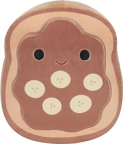 Amazon.com: Squishmallows Original 8-Inch Danilo Chocolate Banana Toast - Official Jazwares Plush : Toys & Games Banana Toast, Cute Food Drawings, Amazon Coupons, Teddy Bear Stuffed Animal, Kids Gift Guide, Fantasias Halloween, Halloween Animals, Unique Collectibles, Chocolate Banana