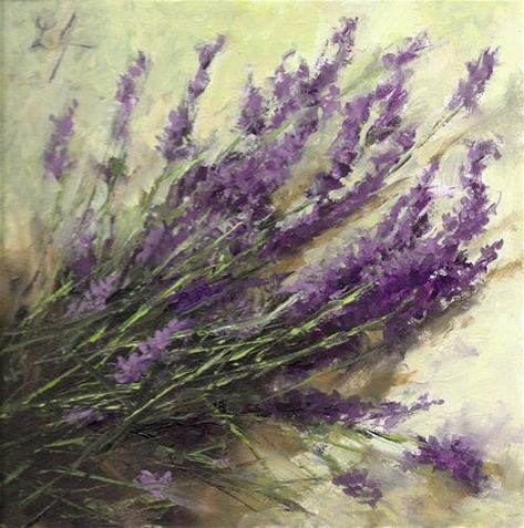 Lavender Sprigs, Rosen Beet, Lavender Paint, Foto Transfer, Lavender Farm, Lovely Lavender, Pastel Flowers, Vintage Diy, Fine Art Gallery