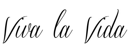 Viva La Vida Tattoo, Clean Font, Tattoos 2024, Favorite Tattoos, Tatoo Inspiration, Ta Ta, Viva La Vida, First Tattoo, Tattoo Fonts