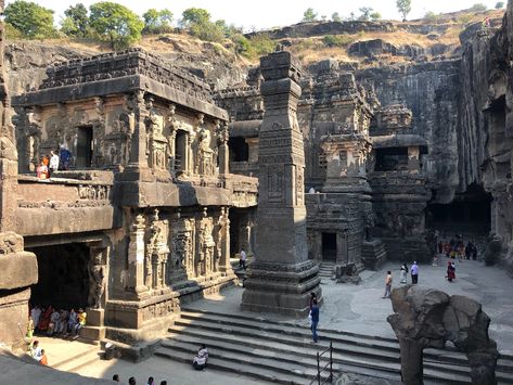 You need to go to Ajanta and Ellora - Hotfoot - Medium Ajanta Ellora, Ajanta Caves, India Tourist, Temple India, Indian Temple Architecture, Temple Architecture, Landscape Photography Nature, India Tour, Ancient India