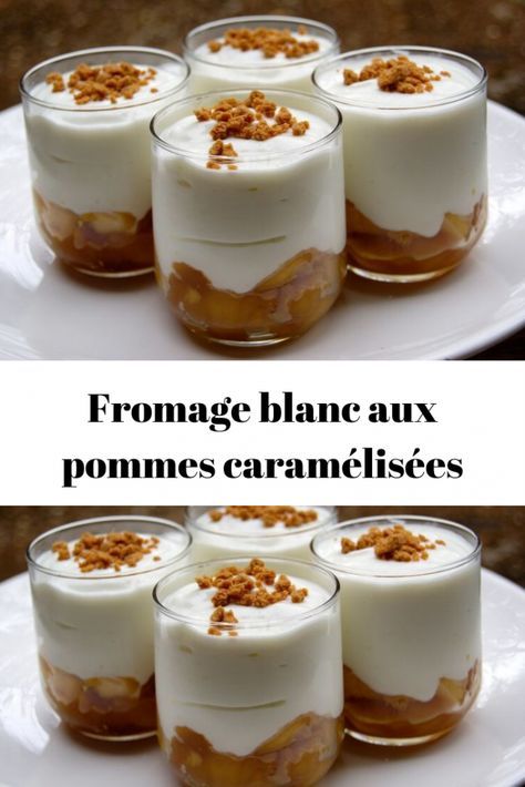 Fromage blanc aux pommes caramélisées en verrines – Page 2 – Toutes recettes Dessert Leger, Fall Dessert Recipes Easy, Creme Dessert, Fall Desserts Easy, Healthy Recipes Easy Snacks, Fall Dessert Recipes, Pumpkin Spice Cupcakes, Healthy Snacks Easy, Fall Desserts