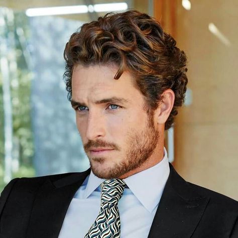 Groom Hair Styles, Faded Beard Styles, Josh Kelly, Groom Hair, Mens Hairstyles Curly, Men's Curly Hairstyles, Wavy Hair Men, Medium Curly, Haircuts For Curly Hair