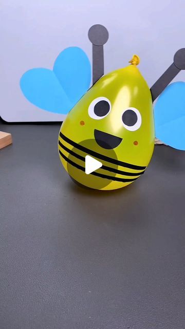 Paint & Craft on Instagram: "Let the buzz begin! 🐝 Dive into creativity with our Buzzing Bee Tumbler - a whimsical blend of balloons and marbles! 🎈✨ Craft your own buzzing masterpiece and let the fun roll! 

@paintc_raft
@paintc_raft 

#DIYCrafts
#CreativePlay
#KidsCrafts
#CraftyKids
#BeeCrafts
#WhimsicalCrafts
#BalloonCrafts
#MarbleCrafts
#CraftyFun
#CraftingInspiration
#CreativeKids
#PlayfulCrafts
#DIYProjects
#CraftyIdeas
#HandmadeWithLove
#CraftingCommunity
#DIYArt
#CraftingWithBalloons
#KidsArt
#CraftingWithMarbles
#FunCrafts
#CreativeMinds
#CraftyCreativity
#DIYForKids
#CraftingTime
#FamilyCrafts
#CraftingIsFun
#CraftsForChildren
#DIYKids
#CraftingTogether" Diy Duck Craft, Craft With Balloons, Ballon Crafts Ideas, Balloon Painting For Kids, Balloon Crafts For Kids, Balloon Crafts Preschool, Bee Festival, Ballon Crafts, Bees For Kids