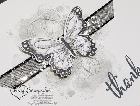 Customers are the Heart of my Stampin' Up! Business! - Christy's Stamping Spot Loyalty Rewards Program, Butterfly Card, Wink Of Stella, Customer Loyalty, Butterfly Cards, Love Is Free, Ink Pads, Metallic Thread, Stamp Set