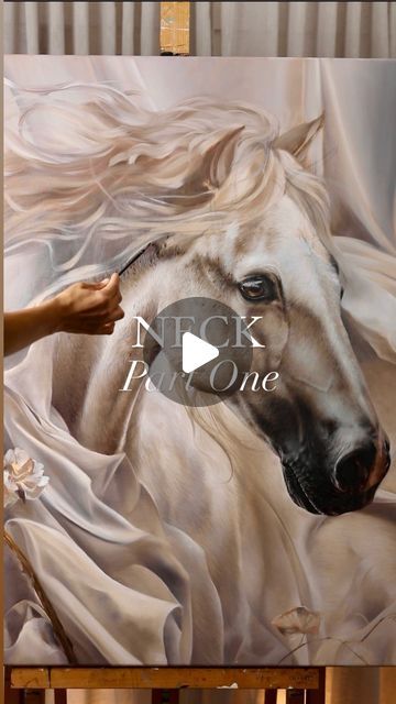 Equine Art Paintings, Horse Paintings Acrylic, Horse Art Ideas, Abstract Horse Art, Horse Art Drawing, Horse Oil Painting, Grace Art, Acrylic Painting Inspiration, Painted Horses