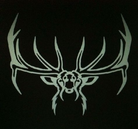 Elk tattoo idea. Elk Antler Tattoo Men, Elk Hunting Tattoos, Elk Horn Tattoo, Elk Tattoo Men, Simple Elk Tattoo, Elk Skull Tattoo Design, Elk Silhouette Tattoo, Elk Skull Tattoo, Elk Logo