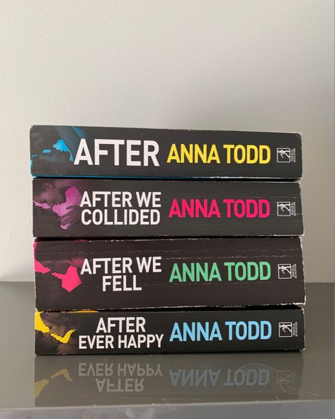 After Book Series, After Books, Best Book Series, After Series, Anna Todd, Box Set Books, Romance Series Books, Fantasy Books To Read, Unread Books