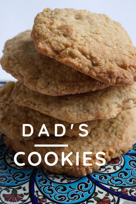 Dads Cookies Recipe, Digestive Cookies Recipe, Cookies 2023, Digestive Cookies, Coconut Chocolate Chip Cookies, Coconut Chocolate, Oatmeal Cookie, Oatmeal Cookie Recipes, Digestive Biscuits