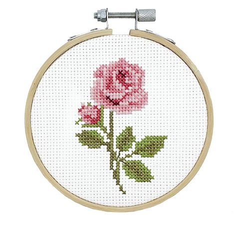 PRICES MAY VARY. Dutch Stitch Brothers counted cross stitch kit contains presorted DMC thread. 14 count white Zweigart Aida. 6-inch bamboo hoop. needle. and instructions Completed Rose cross stitch pattern measures 6" in diameter Realistic colors and iconic imagery make this charming counted cross stitch pattern from Dutch Stitch Brothers a festive craft for every season We stand for quality and beautiful designs. which results in unique counted cross stitch designs with great eye for detail and Cross Stitch Corner Pattern, Lds Cross Stitch Patterns, Free Cross Stitch Patterns To Download, Bible Cross Stitch, Lds Cross Stitch, Cross Stitch Plants, Cross Stitch Ideas, Cross Stitch Canvas, Unicorn Cross Stitch