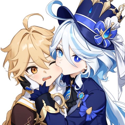 Genshin Impact Ayaka X Aether, Ayaka And Aether, Aether X Furina, Ayaka X Aether, Lumine X Aether, Aether X Lumine, Aether X Ayaka, Aether Ships, Ayaka Icon