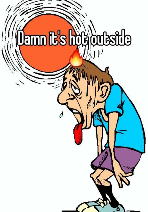 Hot Weather Humor, Kalle Anka, Hate Summer, Stop Sweating, Heat Exhaustion, Athlete Nutrition, It's So Hot, Weather Quotes, Summer Cartoon