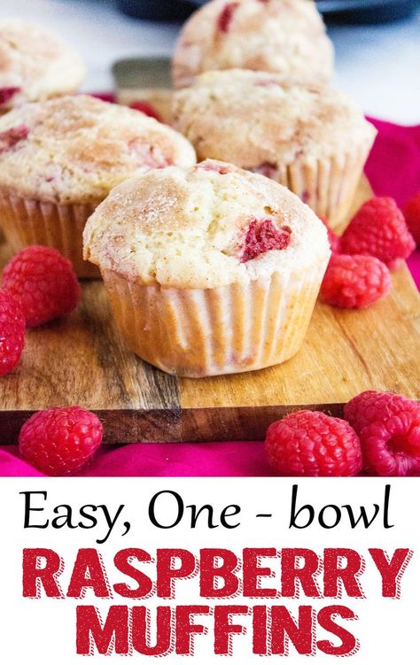 Raspberry Recipes Healthy, Raspberry Muffin Recipes, Raspberry Cake Recipes, Raspberry Muffins, Favorite Breakfast Recipes, Simple Muffin Recipe, Healthy Muffin Recipes, Raspberry Recipes, Raspberry Cake