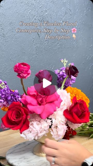 | FLORIST | NEW YORK on Instagram: "From the base of the oasis to the vibrant finishing touches, each flower is placed with care. Oasis allows us to work efficiently, shaping each arrangement to perfection — especially when we’re crafting 20+ centerpieces for weddings! 🌹✨

Yes, we understand concerns about its environmental impact, but oasis is designed specifically for floristry, allowing us to create structured, long-lasting designs. It’s all about ensuring every couple’s big day is unforgettable and perfectly polished. 💐

For large events, using chicken wire or water just doesn’t give us the precision and speed we need. Oasis allows us to meet tight deadlines and maintain beautiful shapes effortlessly. 💪

At the heart of every stunning wedding arrangement is a process that saves time Oasis Foam, Centerpieces For Weddings, Large Events, Beautiful Shapes, The Oasis, Flower Arrangements Diy, Chicken Wire, Wedding Arrangements, Floral Centerpieces