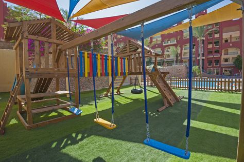 Playground Shades | Creative Shade Solutions Diy Playground Shade, Shaded Outdoor Play Area Kids, Playground Shade Ideas, Swingset Landscaping, Daycare Outdoor Play Area, Covered Playground, Playground Shade, Playground Slide, Play Area Backyard