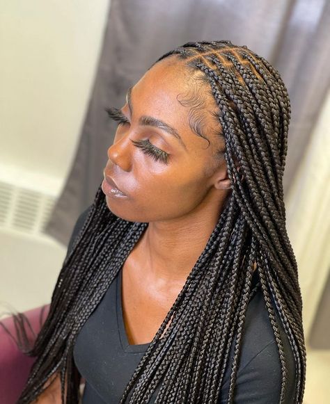 Sleek Braided Ponytail, Black Kids Braids Hairstyles, Black Hair Clips, Big Box Braids Hairstyles, African Hair Braiding Styles, Box Braids Hairstyles For Black Women, Cute Braided Hairstyles, Braided Cornrow Hairstyles, Cute Box Braids Hairstyles