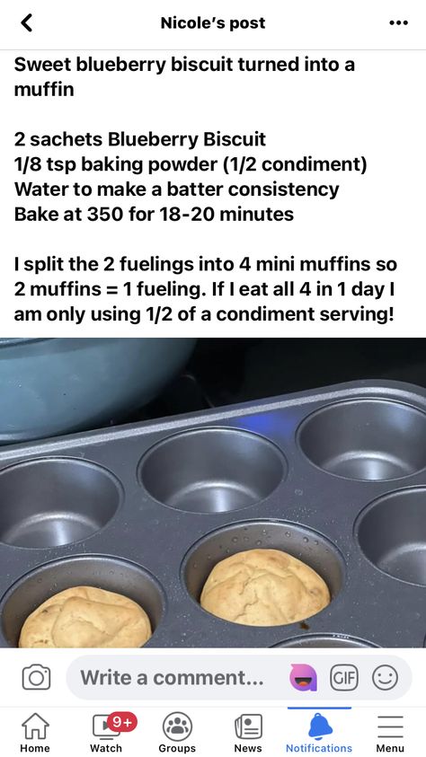 Optavia Blueberry Muffin Hack, Optavia Fueling Hacks Blueberry Biscuit, Optavia Blueberry Biscuit Hack, Optavia Breakfast, Optavia Dinner, Fueling Foods, Healthy 100 Calorie Snacks, Optavia Fueling Hacks, Optavia Diet