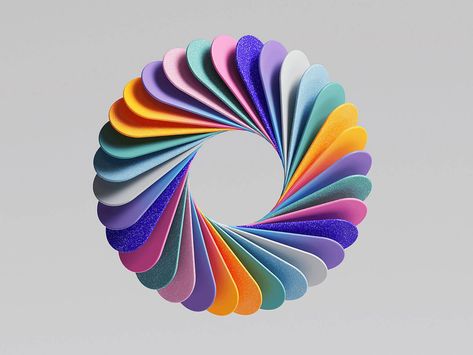 Playful 3D Illustrations by Peter Tarka | Daily design inspiration for creatives | Inspiration Grid Network Branding, Peter Tarka, James Turrell, 3d Elements, Social Art, 3d Artwork, Design Jobs, 3d Artist, 3d Illustration