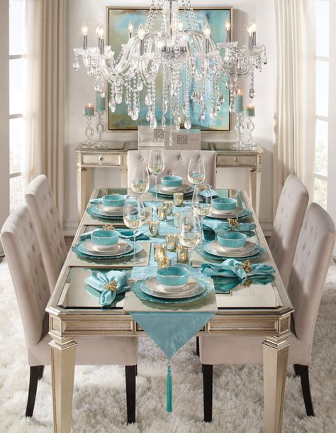 Ejemplo de sillas y silla de cabecera Set Meja Makan, Tafel Decor, Dining Room Table Decor, Elegant Dining Room, The Dining Room, Dining Room Inspiration, Elegant Dining, Dining Table Decor, Dining Decor