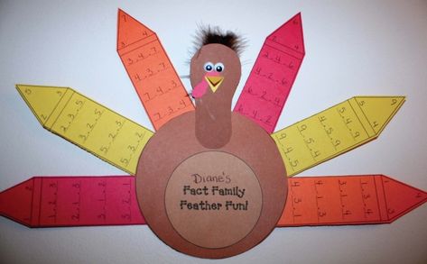 Fact Family Craft, Mayflower Activities, Fact Family Activities, Pilgrim Activities, Fact Families Activities, T Activities, Letter T Activities, Project Based Learning Ideas, Turkey Activities