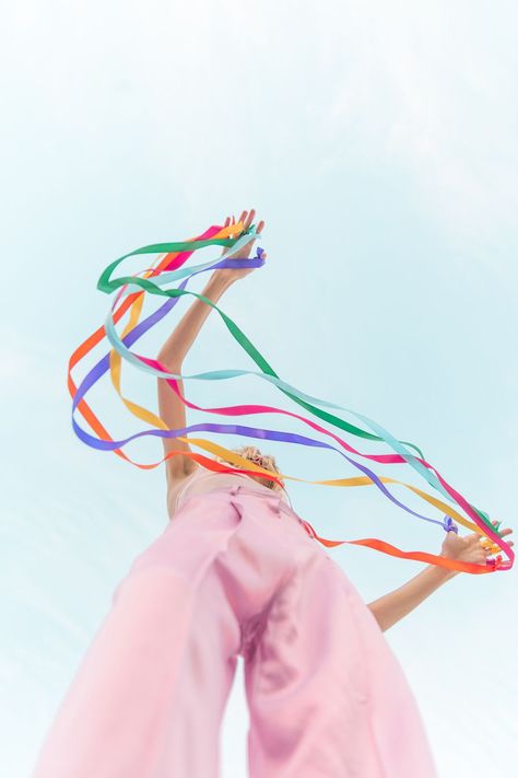 rainbows for adobe - jesse chamberlin, portrait photography, editorial photo inspiration, colorful inspo, springtime photography Springtime Photography, Mode Pastel, Pearl Mask, Foto Editorial, Photography Editorial, Dream Land, Colour Pop, Foto Art, Shooting Photo