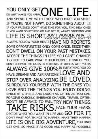 Life Manifesto Poster, This Is Your Life, Life Poster, Wall Art Picture, Quote Wall Art, Quote Wall, What Makes You Happy, Daily Inspiration Quotes, E Card