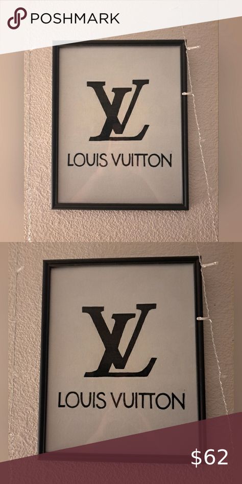 Louis Vuitton LV Luxury Painting Framed Wall Art/Wall Decor - Handmade Lv Painting, Luxury Painting, Luxury Paints, Canvas Art Quotes, Color Frame, Wall Art Wall, Art Wall Decor, Framed Wall, Art Quotes