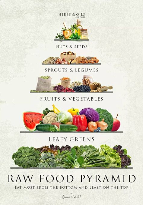 Food Pyramid Kids, Vegan Food Pyramid, Fruitarian Diet, Nutrition Pyramid, Vegan Diet Recipes, Vegetable Diet, Raw Vegan Diet, Vegan Plant Based, Fruit Diet