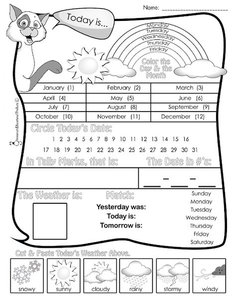 Calendar Worksheets Kindergarten, Calendar Time Kindergarten, Circle Time Calendar, First Grade Calendar, Morning Circle Time, Kindergarden Math, Free Morning Work, Morning Calendar, Popcorn Popping