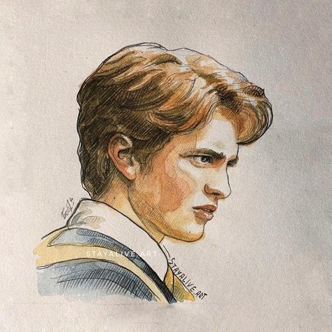 Harry Potter Sketch, Harry Potter Art Drawings, Royal Aesthetic, Harry Potter Drawings, Cedric Diggory, Sketchbook Drawings, All I Ever Wanted, Harry Potter Fan Art, Fantasy Movies