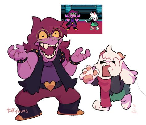 Kris And Spamton Deltarune, Susie And Ralsei, Deltarune And Undertale, Spamton Fanart, Deltarune Fanart, Fox Games, Undertale Memes, Art Perle, Undertale Funny