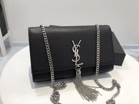 Ysl Kate Tassel Bag, Saint Laurent Kate Bag, Ysl Kate, Louis Bag, Kate Bags, Bag With Tassel, Ysl Saint Laurent, Ysl Bags, Crossbody Tote Bag