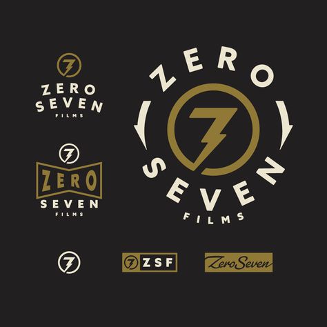 Responsive branding system for Zero Seven Films. Zero Seven, Branding System, Volkswagen Logo, Juventus Logo, Sport Team Logos, Team Logo, Vehicle Logos, Branding, Instagram Photos