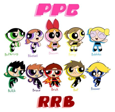 Powerpuff Girls Names, Girl Character Names, Power Puff Girls Z, Super Nana, Powerpuff Girls Cartoon, Powerpuff Girls Wallpaper, Powerpuff Girls Fanart, Rowdyruff Boys, Ppg And Rrb