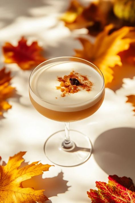 Celebrate fall with a creamy Pumpkin Spice White Russian cocktail recipe. This pin showcases a delightful drink mix perfect for cozy gatherings and autumn nights. Pumpkin Spice White Russian, White Russian Recipe, Halloween Brew, White Russian Recipes, Easy To Make Cocktails, Seasonal Drinks, Pumpkin Spice Syrup, Get Ready For Fall, Unique Cocktails