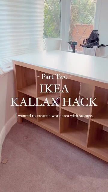 IKEA Hacks & Ideas on Instagram: "#bugetfriendly dream kitchen island without made with #ikeaessentials ! Be amazed by 📸@griffiths_kirsty s genius kitchen transformation idea! 🌟 🛠️ Get two KALLAX units, top them with a tableboard, and add extra storage with hangers. Budget-friendly brilliance at its best! 💡 #kitchenhacks #kitchenhack #kitchendiy #BudgetFriendlyDesign #IKEAInspiration #CreativeStorage #homedecorideas" Kallax Kitchen Island, Kallax Kitchen, Dream Kitchen Island, Ikea Hacks Ideas, Diy Wood Plans, Ikea Inspiration, Ikea Kallax Hack, Ikea Hack Ideas, Diy Shed Plans