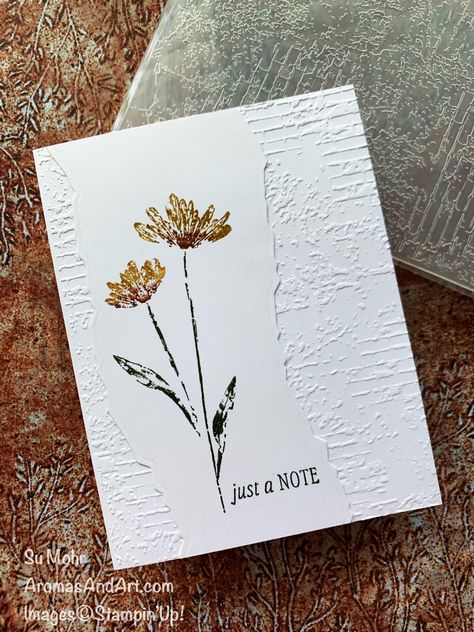 Tile Stamp, Stampin Up Sympathy Cards, White Cards, Paper Flower Decor, Hand Crafted Cards, Hello Cards, Elegant Cards, Fold Cards, Embossed Cards