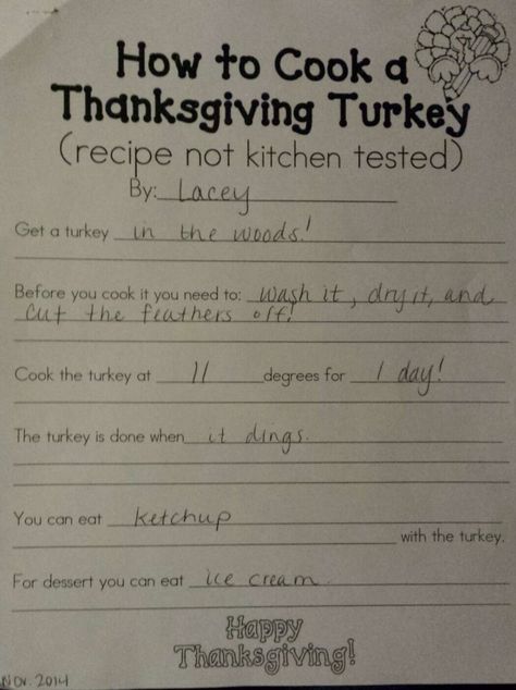 Thanksgiving kids questions Thanksgiving Feast For Kindergarten, Preschool How To Cook A Turkey, Harvest Lesson Plans Preschool, Thanksgiving Questions For Kids, How To Cook A Turkey Preschool Printable, November Preschool Themes, Prek Thanksgiving, Sped Activities, Thanksgiving Questions