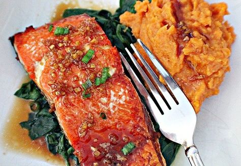 Honey Garlic Sockeye Salmon Sockeye Salmon Recipes, Honey Garlic Sauce, Sockeye Salmon, Indian Recipe, Baked Salmon Recipes, Cooking Seafood, Salmon Filet, Salmon Recipe, Midnight Sun