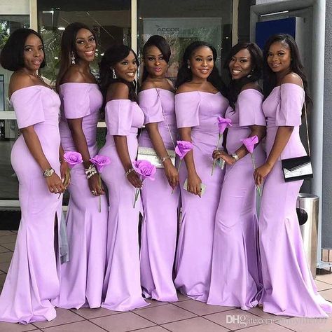 Lace Cap Sleeves Bridesmaids Gowns Plus Size African Mermaid Bridesmaid Dresses Fuschia Chiffon 2018 Maid of the Honor Wedding Guest Dresses 2018 from cqjie4567, $85.93 | DHgate Mobile Cheap Long Bridesmaid Dresses, Kelsey Rose, Bridesmaid Dresses 2017, Mermaid Purple, Mermaid Shorts, Lavender Bridesmaid, Lavender Bridesmaid Dresses, Bridal Squad, Wedding Party Bridesmaid