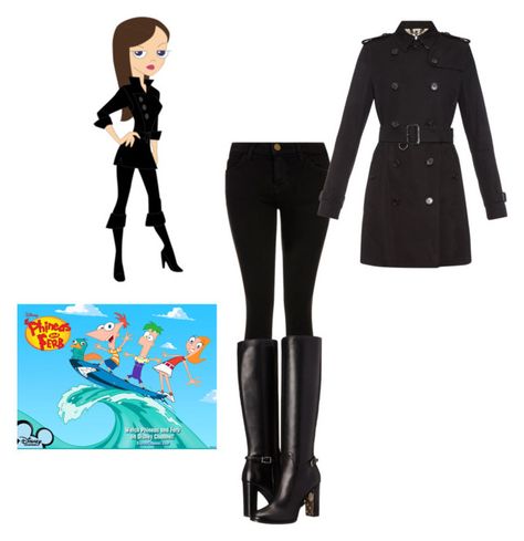 "Phineas and Ferb: Vanessa" by thats-so-sophi ❤ liked on Polyvore featuring Current/Elliott, Burberry and Guide London Ferb And Vanessa Halloween Costume, Ferb And Vanessa Costume, Vanessa Phineas And Ferb Costume, Candace And Vanessa Costume, Vanessa Doofenshmirtz Costume, Vanessa And Ferb, Ferb Vanessa, Phineas And Ferb Cosplay, Vanessa Phineas And Ferb