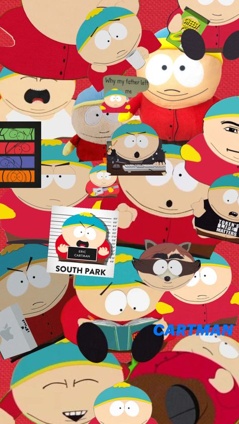 South Park Memes, 2160x3840 Wallpaper, Eric Cartman, South Park Characters, Park Homes, Down South, Create Collage, South Park, Creative Play