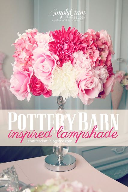 Turn a blah lampshade into something beautiful with these 20 Gorgeous DIY Lampshade ideas! Abat-jour Diy, Do It Yourself Decoration, Old Lamp Shades, Lampe Diy, Diy Lampe, Diy Shades, Pottery Barn Inspired, Diy Lamp Shade