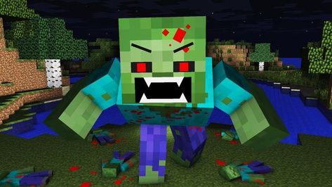 #minecraft #gaming #videogames #zombi Minecraft Zombie Apocalypse, Minecraft Zombie, Minecraft Download, Minecraft Servers, Minecraft Animation, Minecraft Videos, Water Party, Minecraft 1, Minecraft Mods