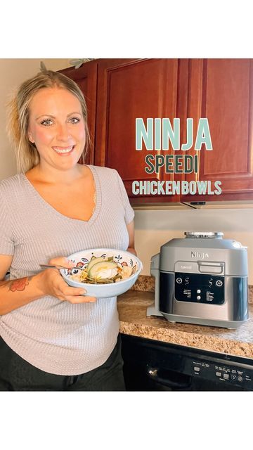 Ninja Speedi Recipes For Beginners, Ninja Speedi Meals Recipes, Ninja Speedi Cooker Recipes, Ninja Appliances, Ninja Recipes, Healthy Bowls, Chicken Bowl, Clean Cooking, Family Of 4