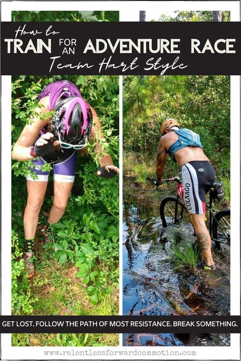 How to train for an Adventure Race (Team Hart style): Get lost.  Follow the path of MOST resistance.  Break Something.  And more super useful tips for those looking to join the world of Adventure Racing Adventure Race, Adventure Racing, Running Race, Race Training, Runners High, Triathlon Training, Learning Goals, Adventure Sports, Group Fitness