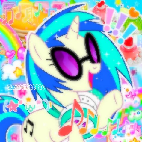 ₊˚ʚ n☆ rep☆sts plz! ໒꒱⋆ﾟ⊹ Scene Profile Picture, Cutecore Pfps, Mlp Pfp, Scene Pfp, Scene Icons, Vinyl Scratch, Scene Core, Animation Art Sketches, Rawr Xd